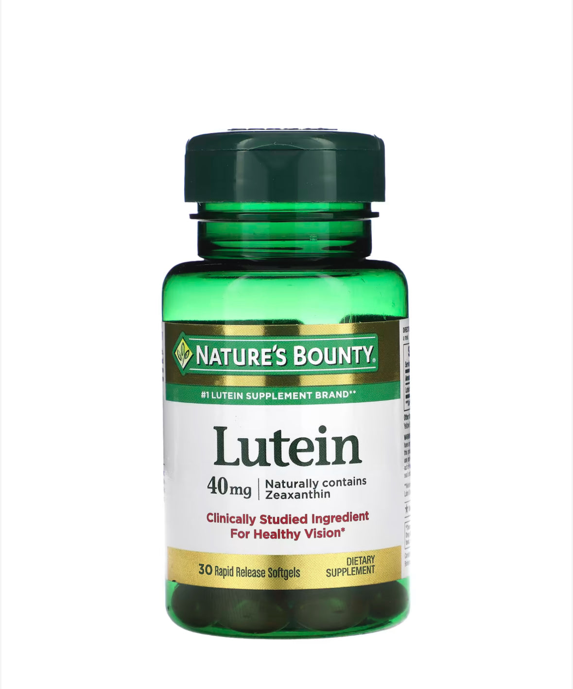 NATURE’S BOUNTY LUTEIN 40MG