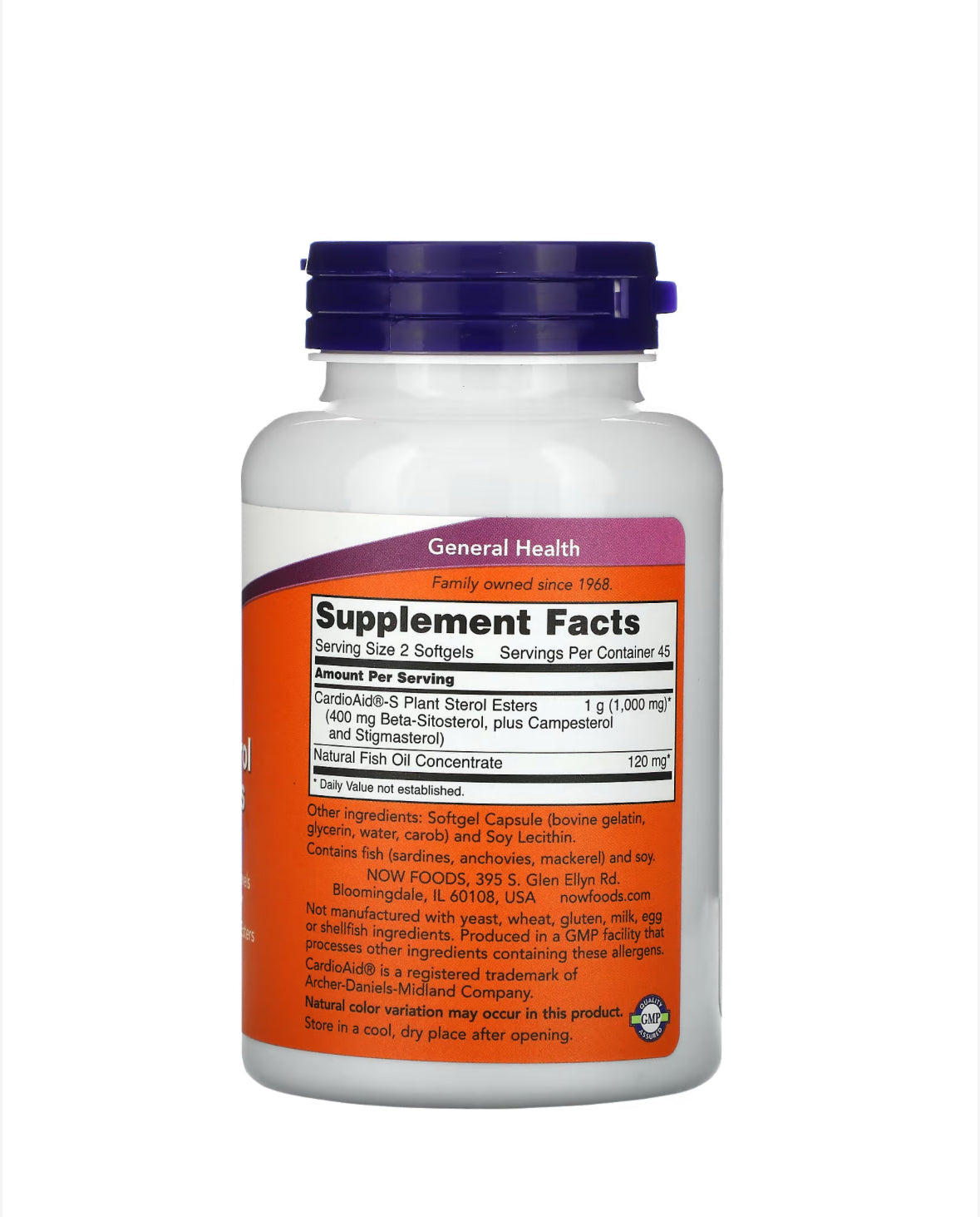 Pre-Order | Arrives in 5–10 Days – NOW BETA-SITOSTEROL PLANT STEROLS, 90 SOFTGELS
