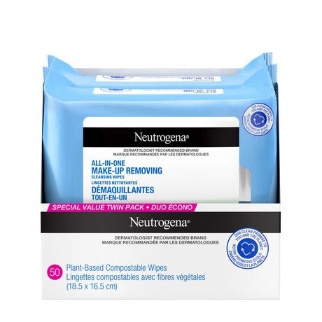 NEUTROGENA ALL-IN-ONE MAKE-UP REMOVING CLEANSING WIPES