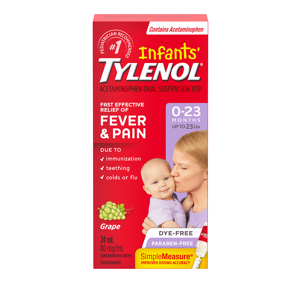 INFANTS’ TYLENOL ORAL SUSPENSION USP 0-23 MONTHS