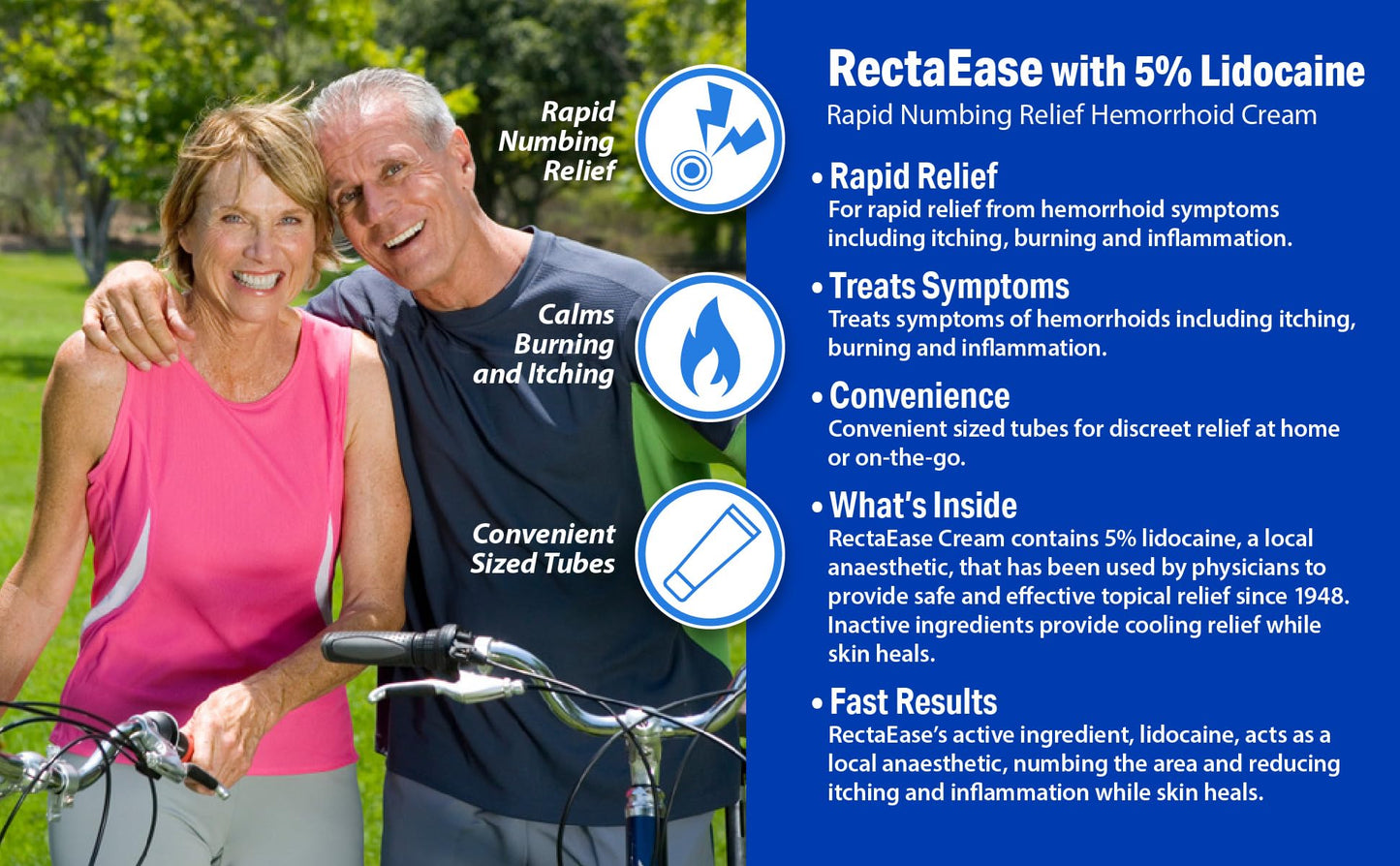 RECTAEASE HEMORRHOID RELIEF CREAM
