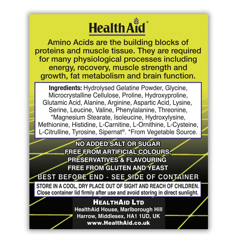 HEALTHAID MULTI AMINO ACIDS, 60 TABLETS