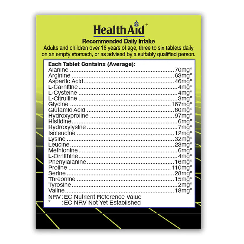 HEALTHAID MULTI AMINO ACIDS, 60 TABLETS