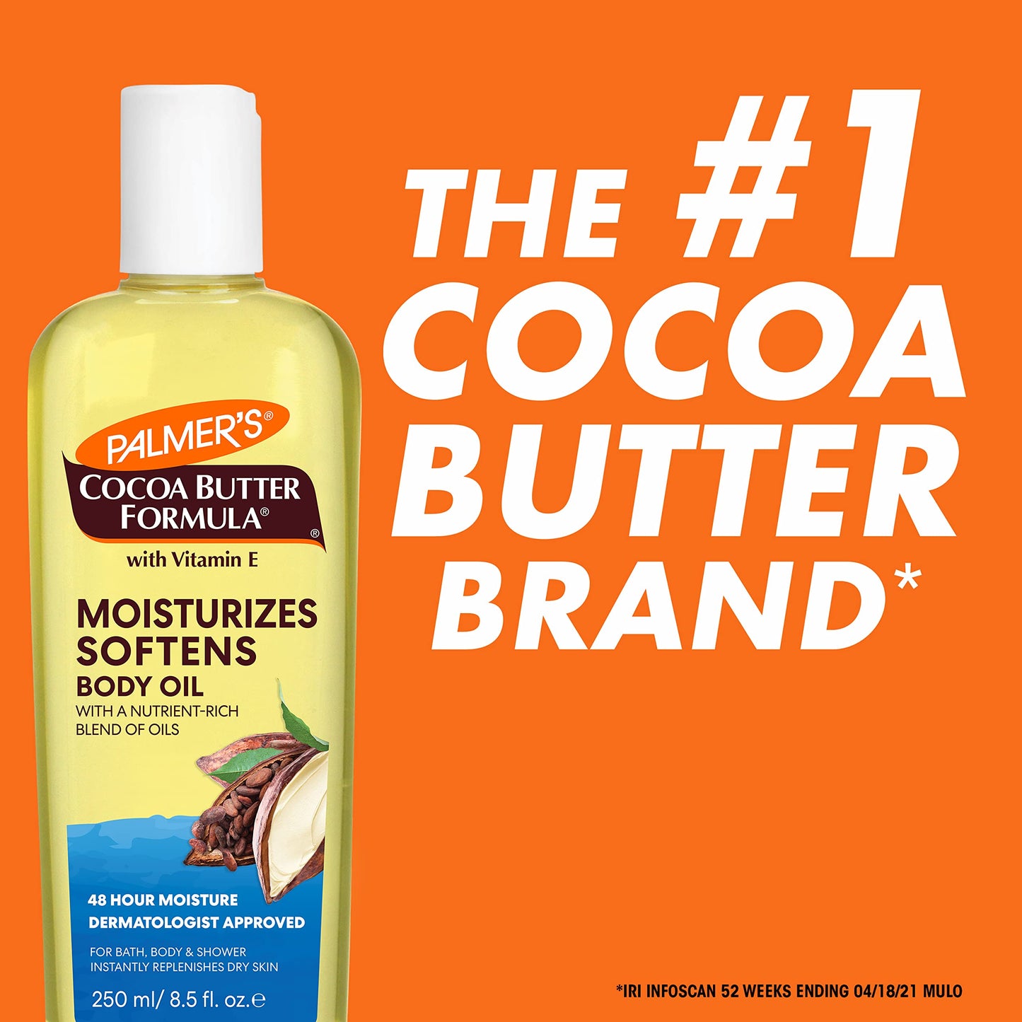 PALMER’S MOISTURIZES SOFTENS BODY OIL 250ML