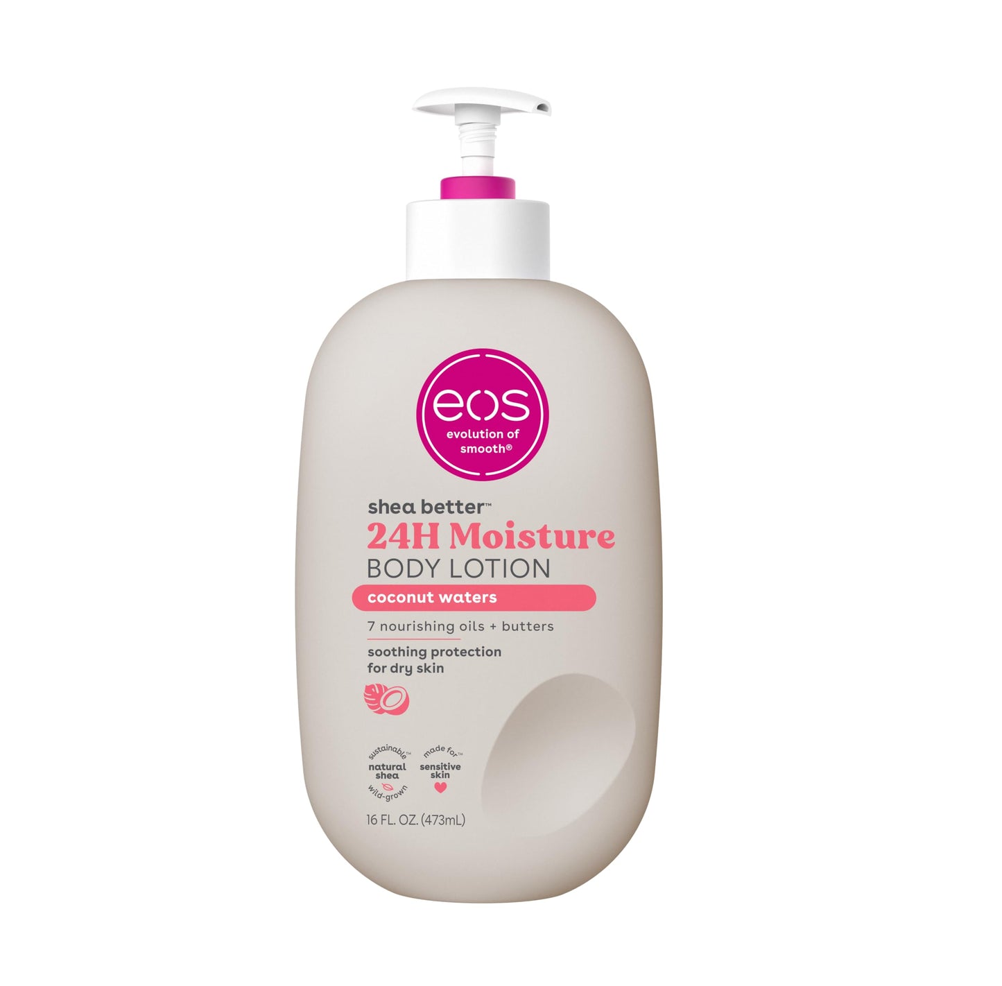 EOS SHEA BUTTER 24H MOISTURE BODY LOTION COCONUT WATERS