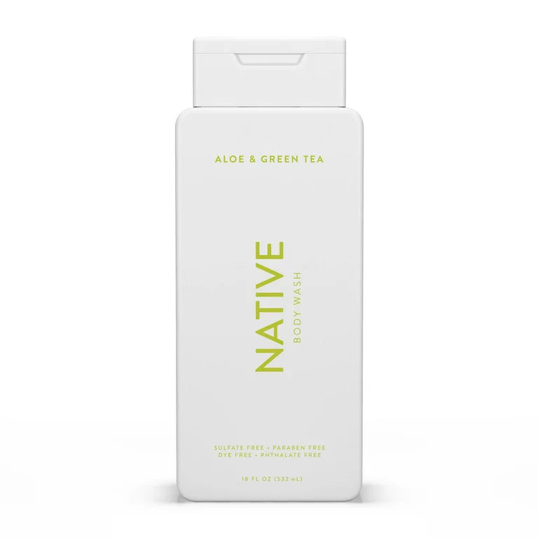 NATIVE BODY WASH ALOE & GREEN TEA