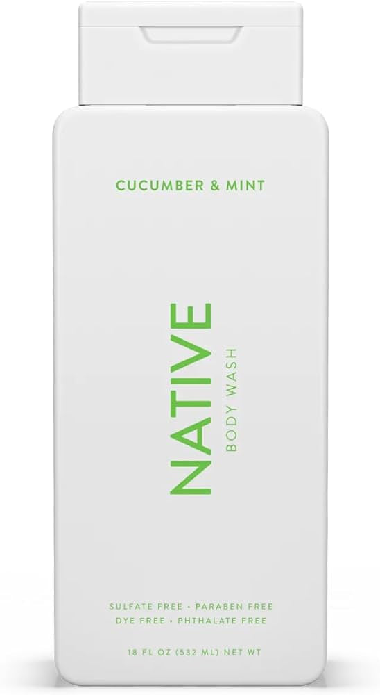 NATIVE BODY WASH CUCUMBER & MINT