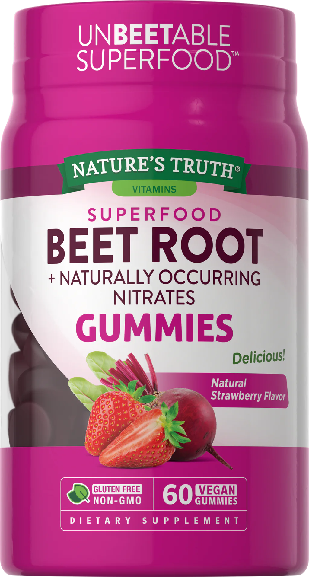 NATURE’S TRUTH SUPERFOOD BEET ROOT GUMMIES