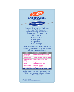 PALMER’S SKIN SUCCESS DARK SPOT CORRECTOR FADE SERUM - E-Pharmacy Ghana