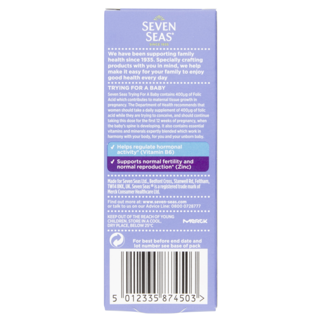 SEVEN SEAS TRYING FOR A BABY - E-Pharmacy Ghana