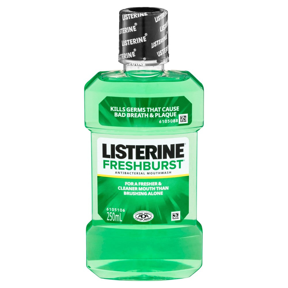 LISTERINE FRESH BURST MOUTHWASH 250ML