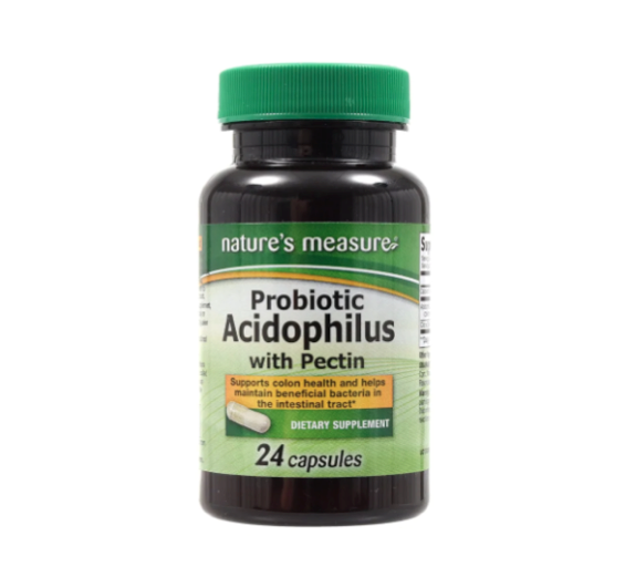NATURE’S MEASURE PROBIOTIC ACIDOPHILUS WITH PECTIN