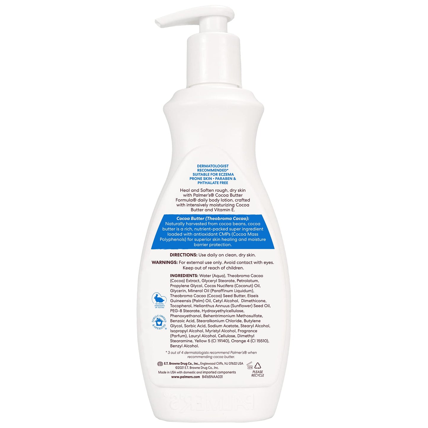 PALMER’S HEALS SOFTENS DAILY SKIN THERAPY 400ML