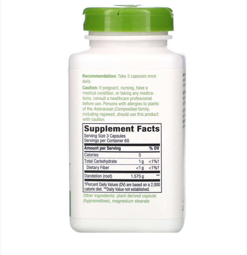 NATURE’S WAY DANDELION ROOT