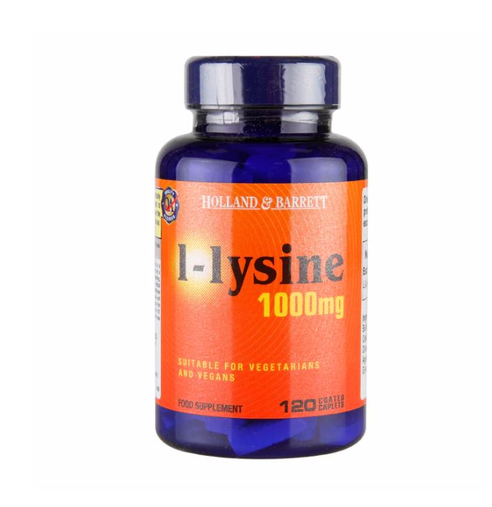 HOLLAND & BARRETT L-LYSINE 1000MG