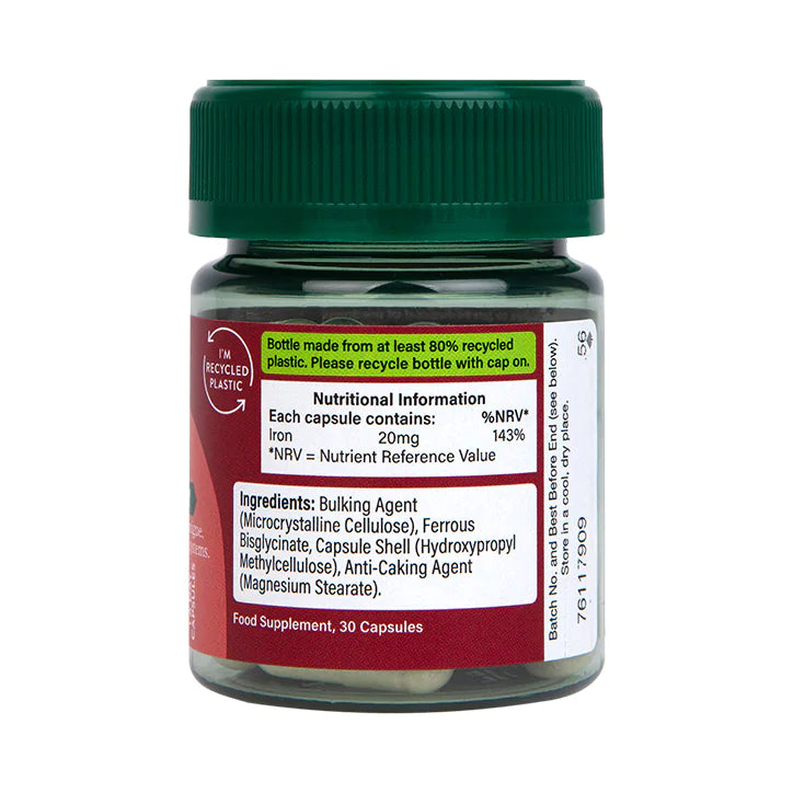 HOLLAND & BARRETT GENTLE IRON 20MG