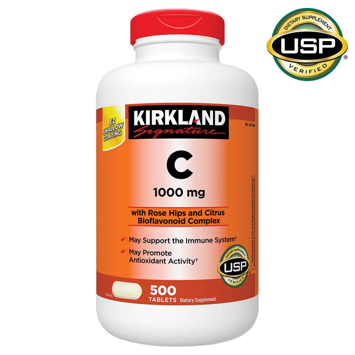 KIRKLAND C 1000MG, 500 TABLETS