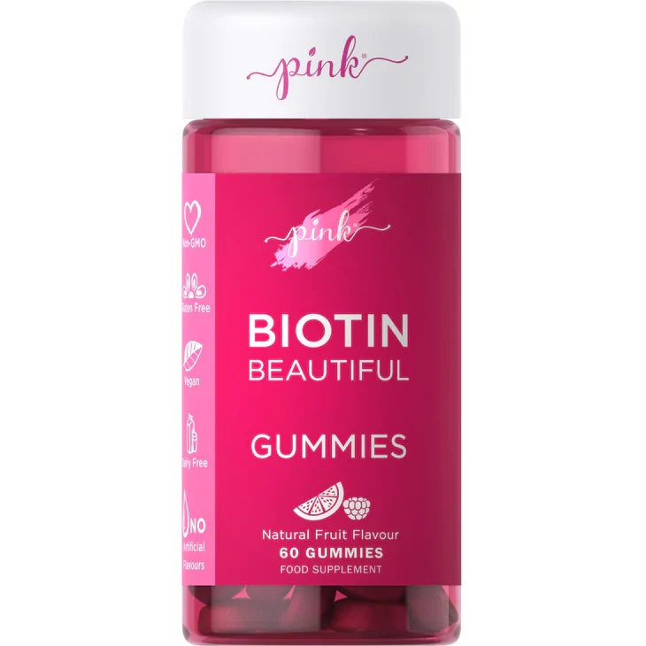 PINK BIOTIN BEAUTIFUL VEGAN GUMMIES