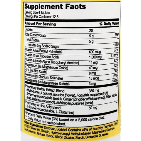 21ST CENTURY IMMUBLAST, 50 CHEWABLE TABLETS