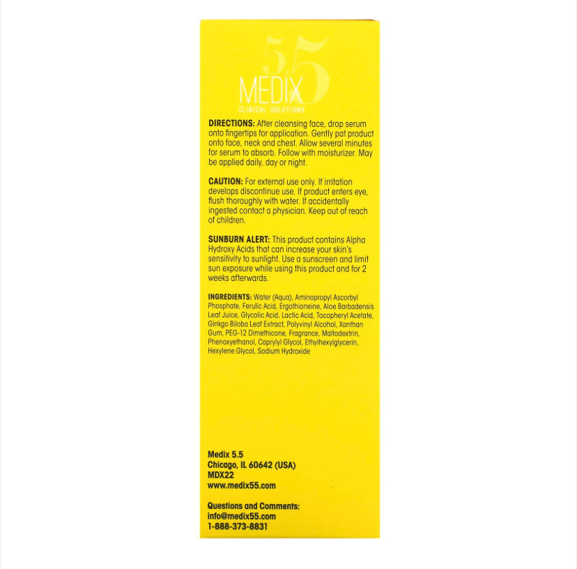 MEDIX VITAMIN C + FERULIC ACID