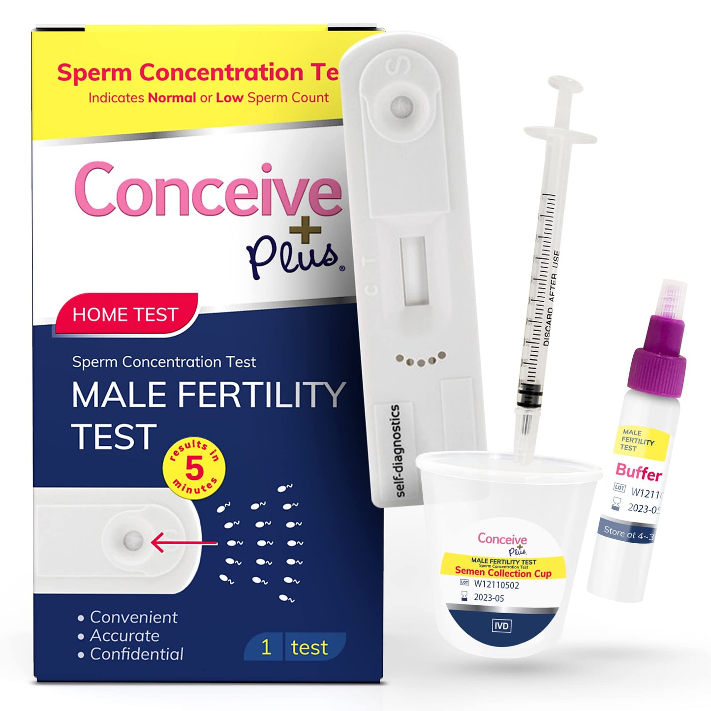 CONCEIVE PLUS MALE FERTILITY TEST