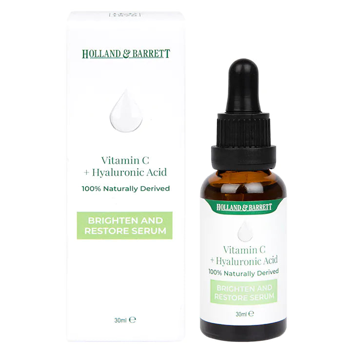 HOLLAND & BARRETT VITAMIN C + HYALURONIC ACID 30ML