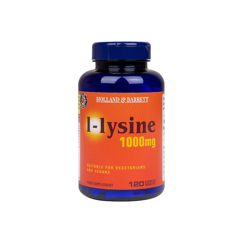 HOLLAND & BARRETT L-LYSINE 1000MG