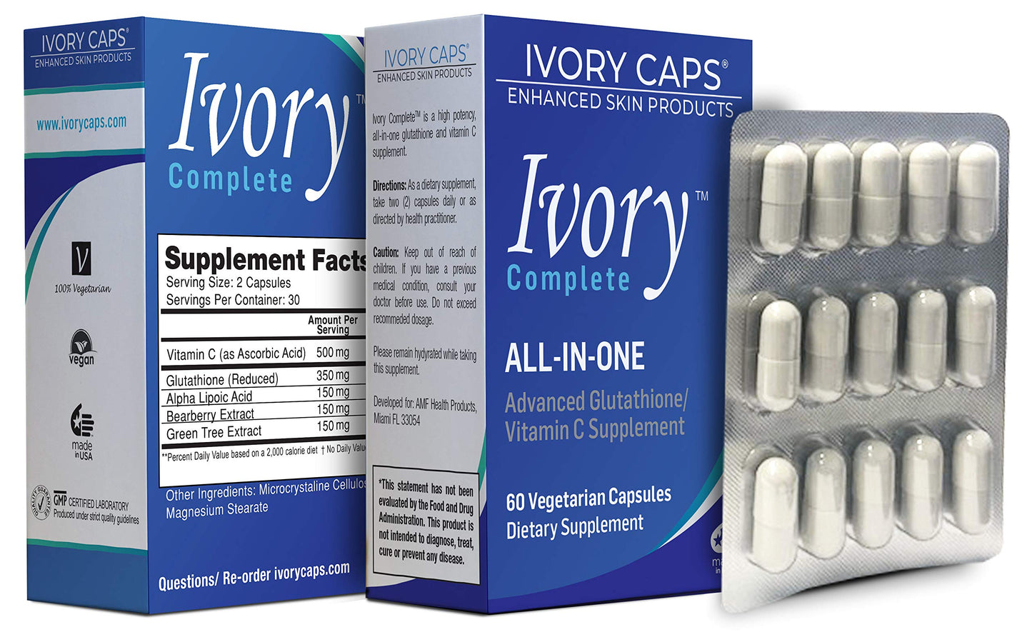 IVORY COMPLETE, 60 CAPSULES