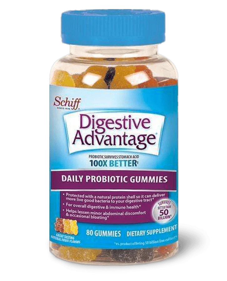 SCHIFF DIGESTIVE ADVANTAGE DAILY PROBIOTIC GUMMIES
