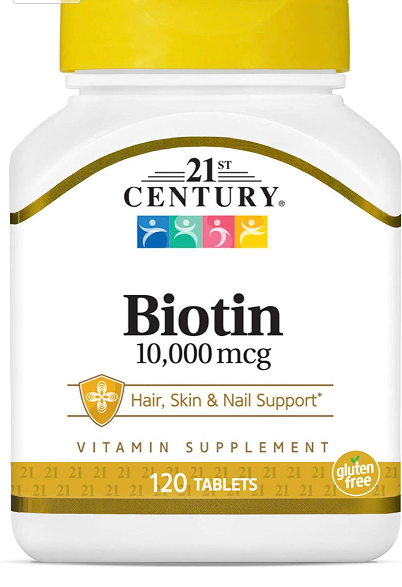 21ST CENTURY BIOTIN TABLETS - E-Pharmacy Ghana