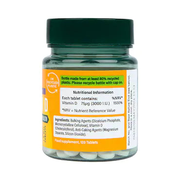 HOLLAND & BARRETT HIGH STRENGTH VITAMIN D 3000 I.U.