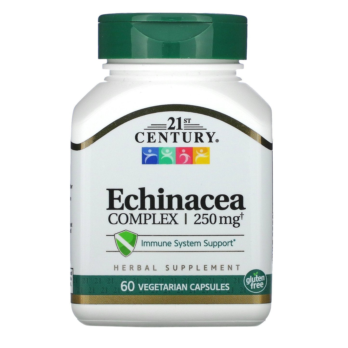21ST CENTURY ECHINACEA COMPLEX 250 MG 60 CAPSULES