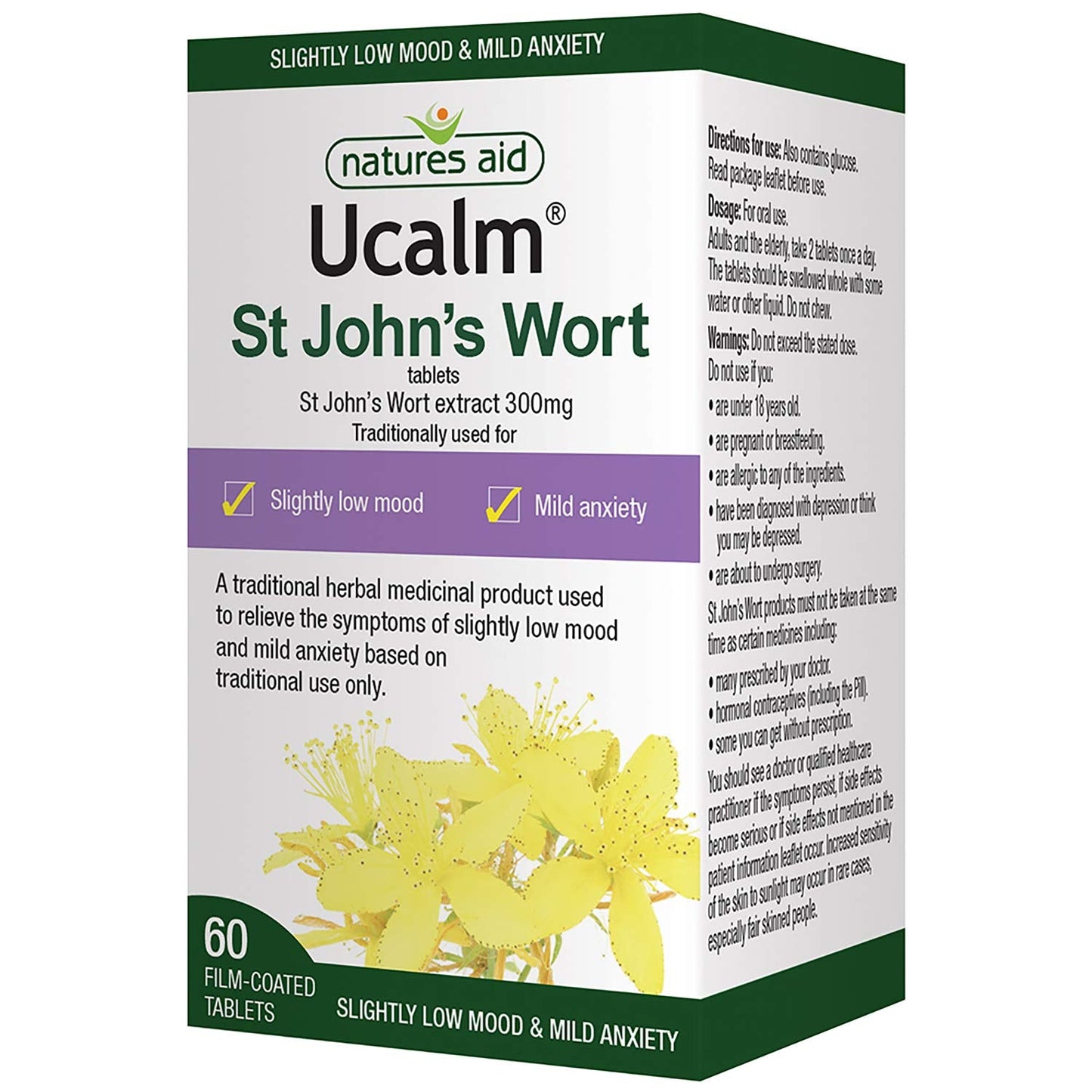 NATURES AID UCALM ST JOHN’S WORT