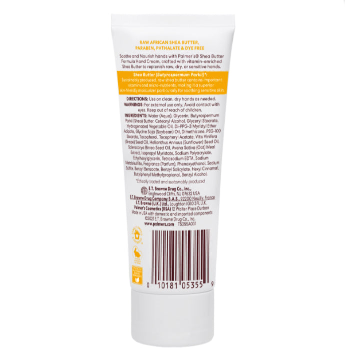 PALMER’S RAW SHEA NOURISH HAND CREAM