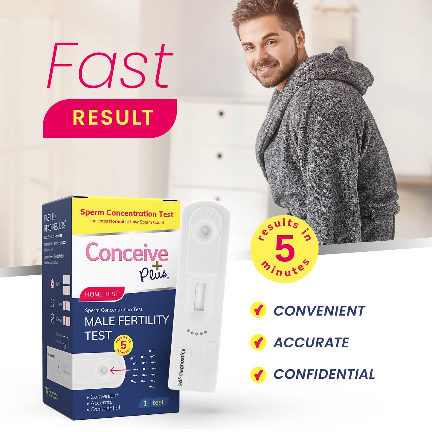 CONCEIVE PLUS MALE FERTILITY TEST