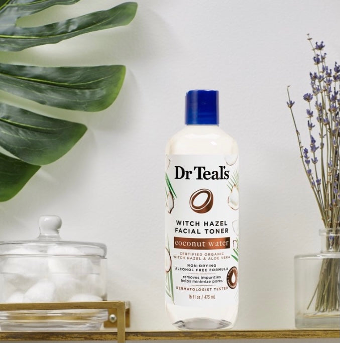 DR. TEAL’S WITCH HAZEL FACIAL TONER COCONUT WATER