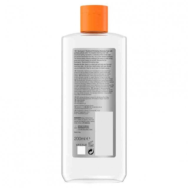 NEUTROGENA BLACKHEAD ELIMINATING CLEANSING TONER