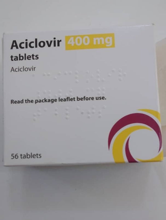 ACICLOVIR 400MG, 56 TABLETS