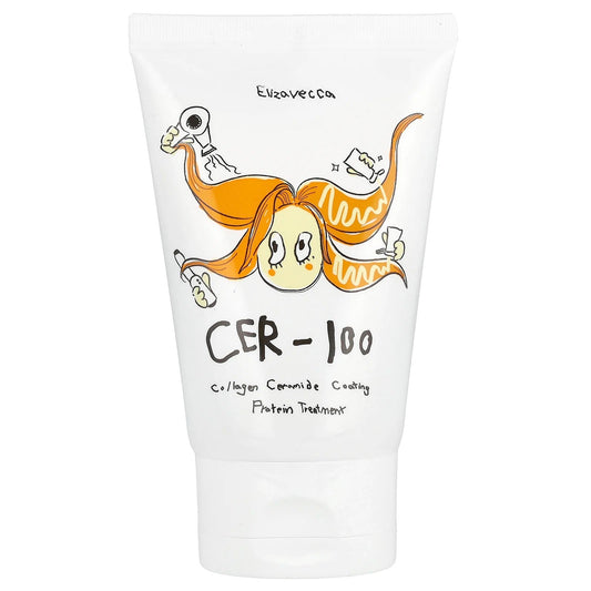 Pre-Order | Arrives in 5–10 Days – Elizavecca
Cer-100, Collagen Ceramide Coating Protein Treatment, 3.38 fl oz (100 ml)