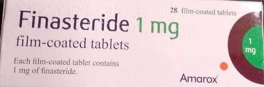 FINASTERIDE 1MG, 28 TABLETS (AMAROX)