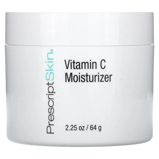 PrescriptSkin
Vitamin C Moisturizer, Enhanced Brightening Lightweight Cream, 2.25 oz (64 g)