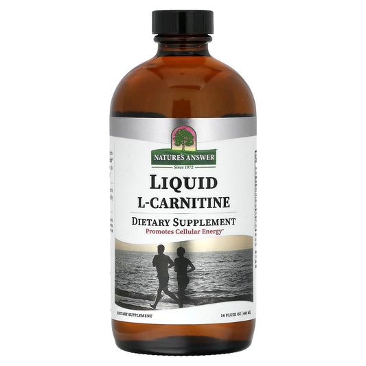 Nature's Answer
Liquid L-Carnitine, 16 fl oz (480 ml)