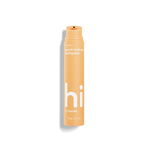 Hismile Peach Ice Tea Flavoured Toothpaste, Flavoured Toothpaste, Hismile Toothpaste, Fluoride Toothpaste, Peach Flavour, Iced Tea Flavour