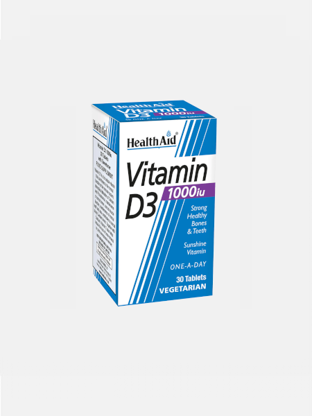 HEALTHAID VITAMIN D3 1,000iu, 30 TABLETS