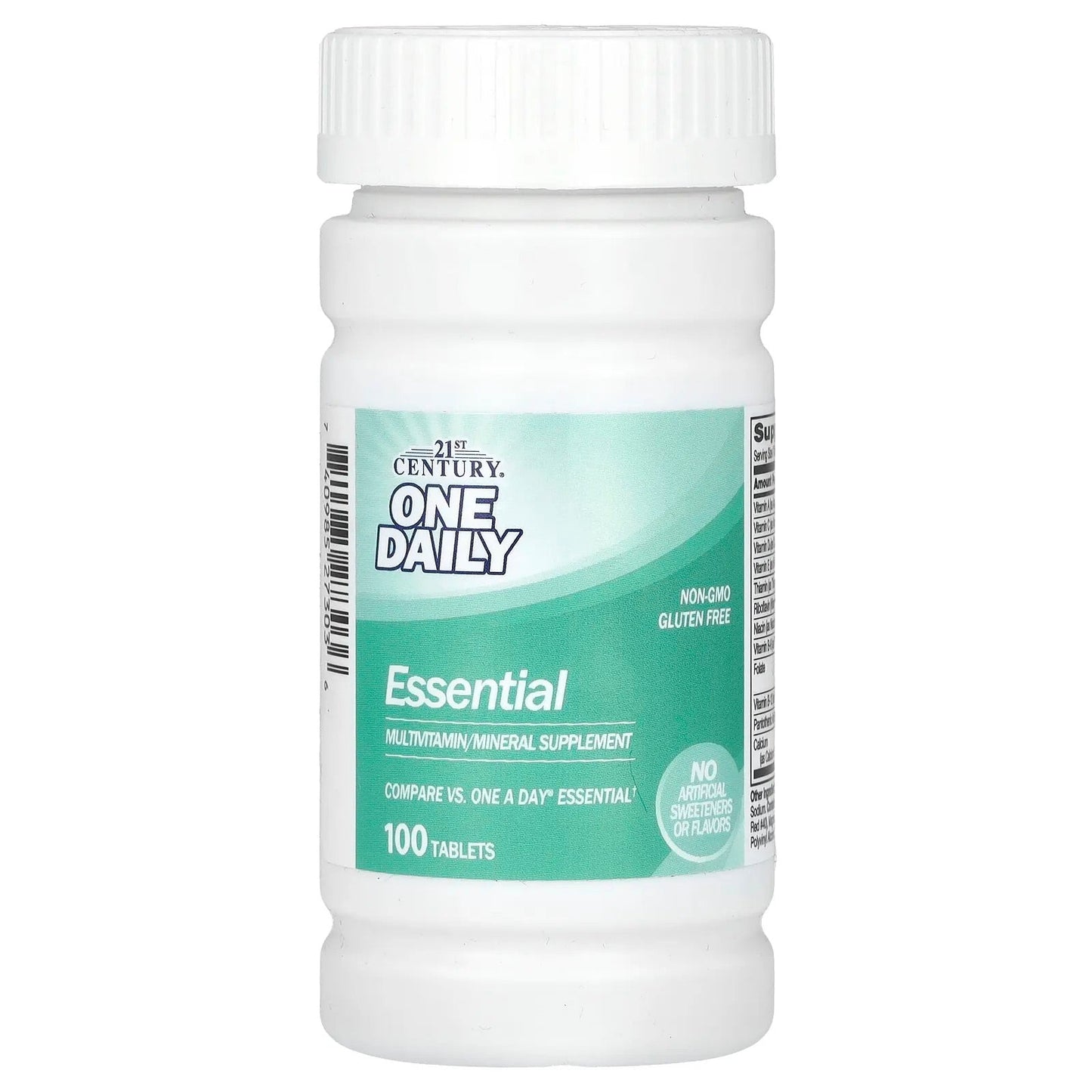 Pre-Order | Arrives in 5–10 Days – 21st Century
One Daily, Essential, 100 Tablets