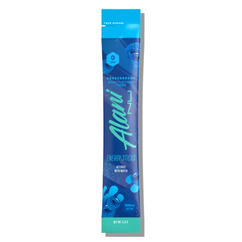 Pre-Order | Arrives in 5–10 Days – Alani Nu Energy Stick Packets, Activate with Water, 200mg Caffeine, Zero Sugar, 30mcg Biotin, Formulated with Amino Acids Like L-Theanine to Prevent Crashing, Breezeberry, 10 Sticks Per Pack