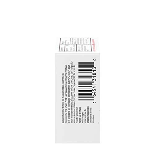 Pepcid Acid Controller, Maximum Strength Tablets, Acid Reducer for Heartburn, Acid Reflux and Upset Stomach Relief, 25 Tablets