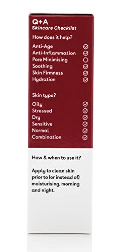 Q+A Hyaluronic Acid Facial Serum. A super hydrating Hyaluronic Acid serum for healthy and plump skin. 30ml/1fl.oz