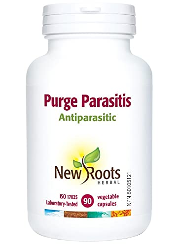 New Roots Herbal - Purge Parasitis - 90 capsules -1 bottle