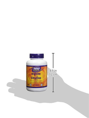 Now Foods Arginine & Citrulline 120vcap